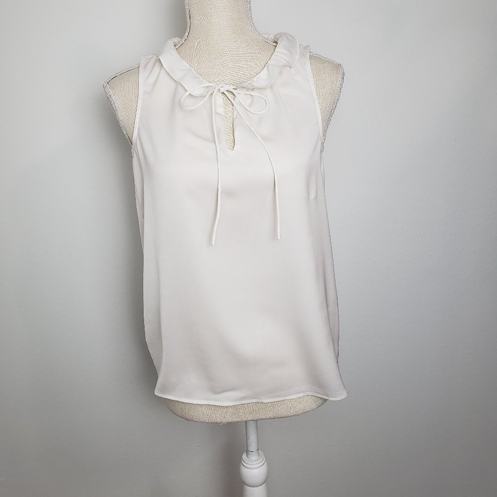 J Crew ivory  blouse size 0